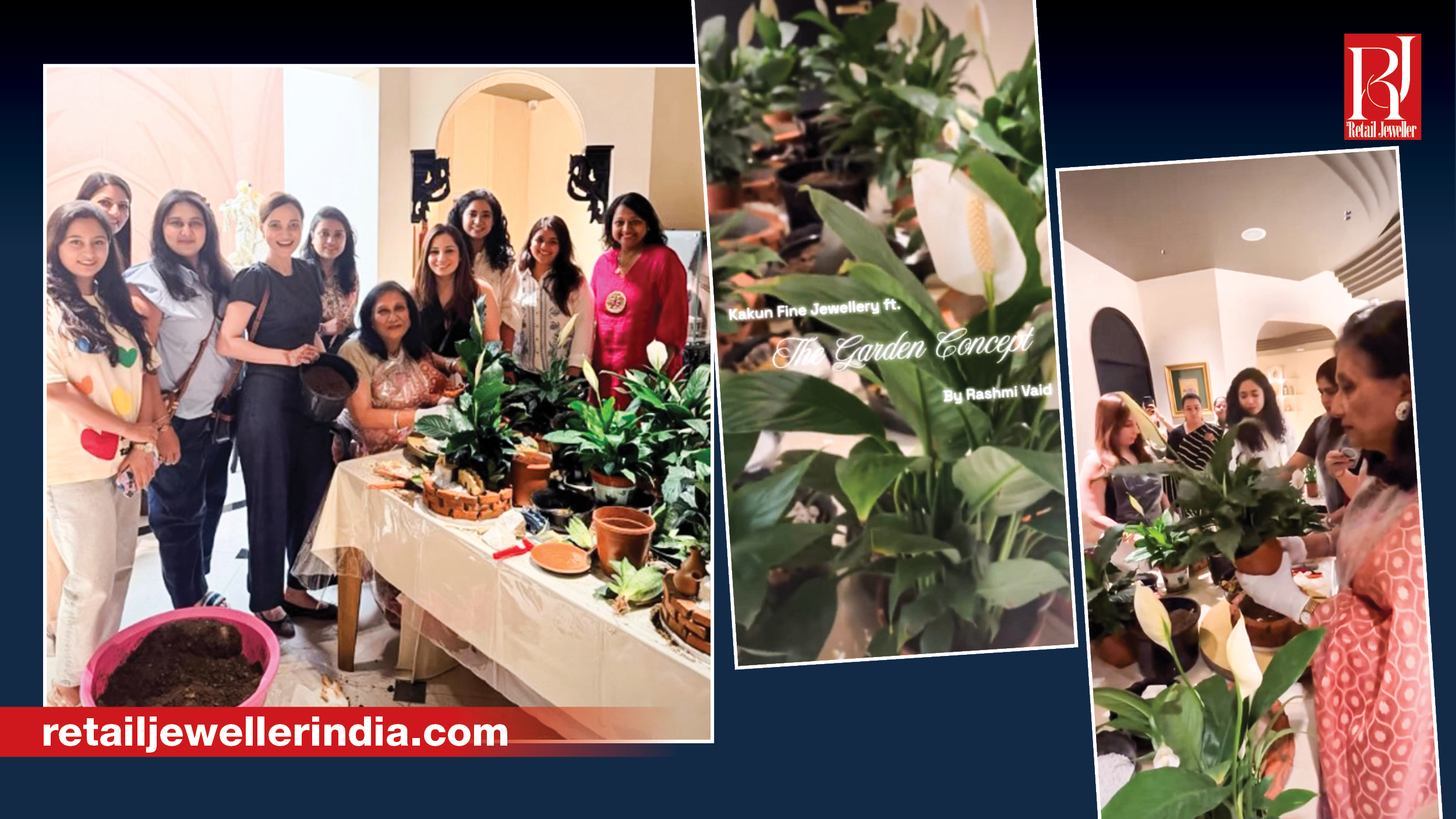 Kakun Fine Jewellery recently associated with an entrepreneur in Lucknow, for an in-store initiative titled ‘Kakun Fine Jewellery ft. The Garden Concept by Rashmi Vaid’