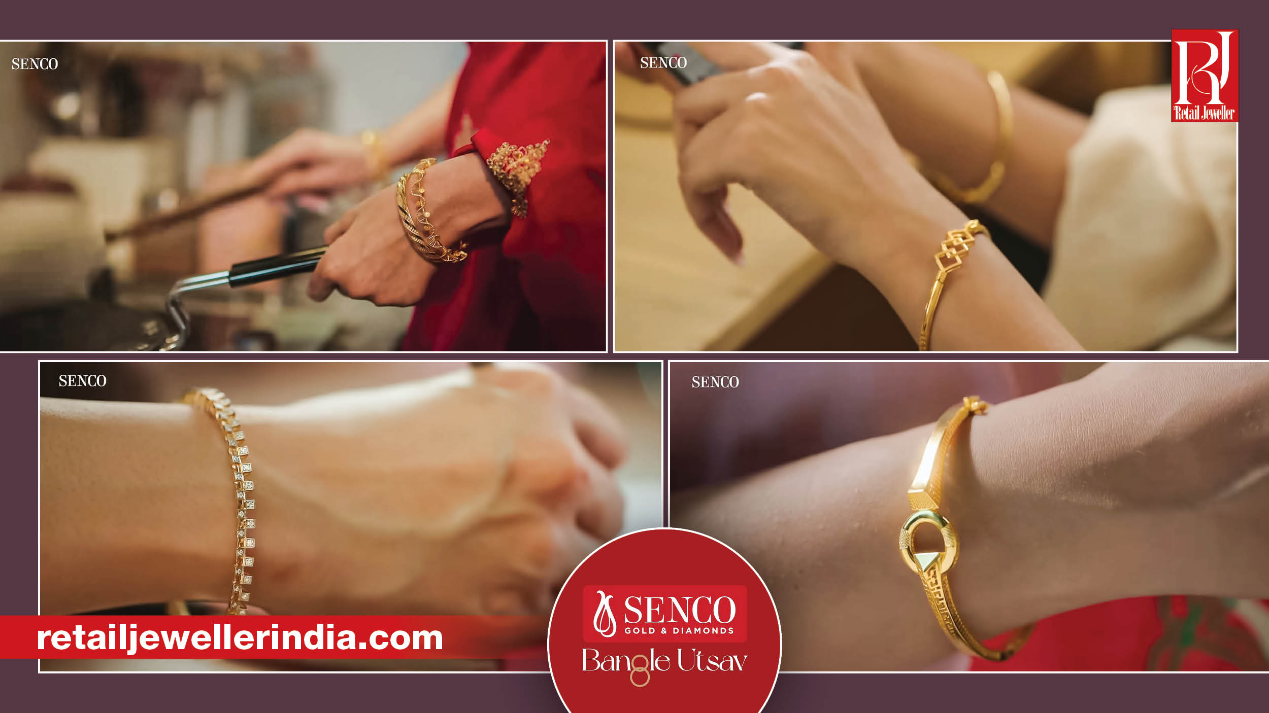 Senco Gold & Diamonds Bangle Utsav 2026 campaign showcasing modern bangles and wrist jewellery