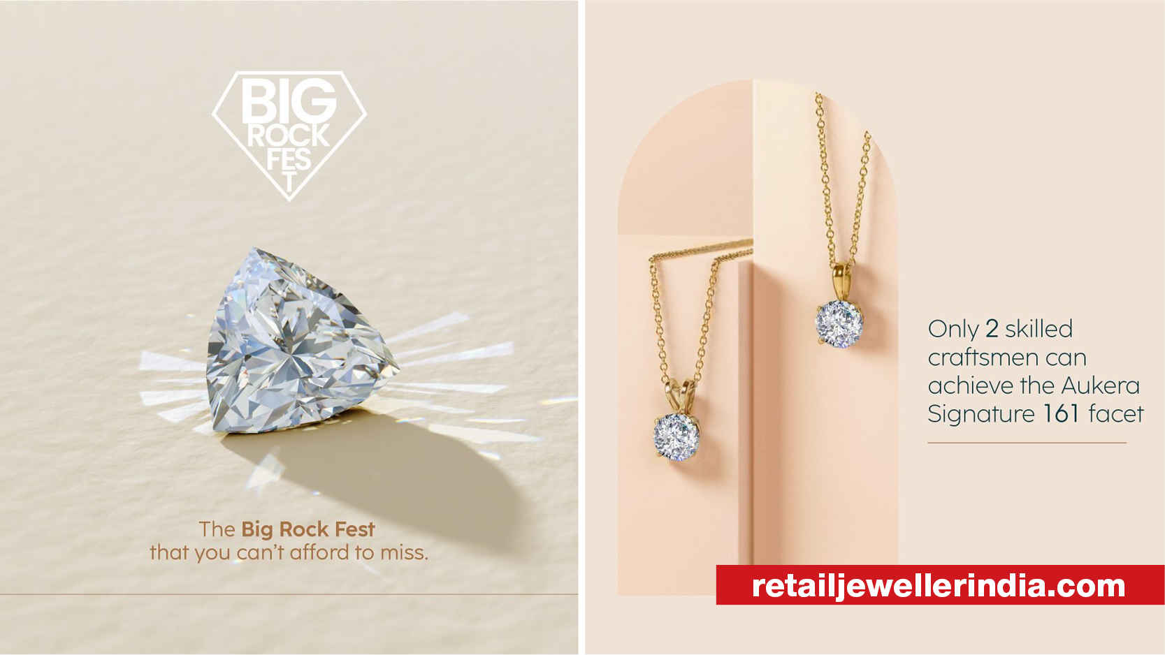 Aukera highlights its Signature 161 diamond at its Big Rock Fest 