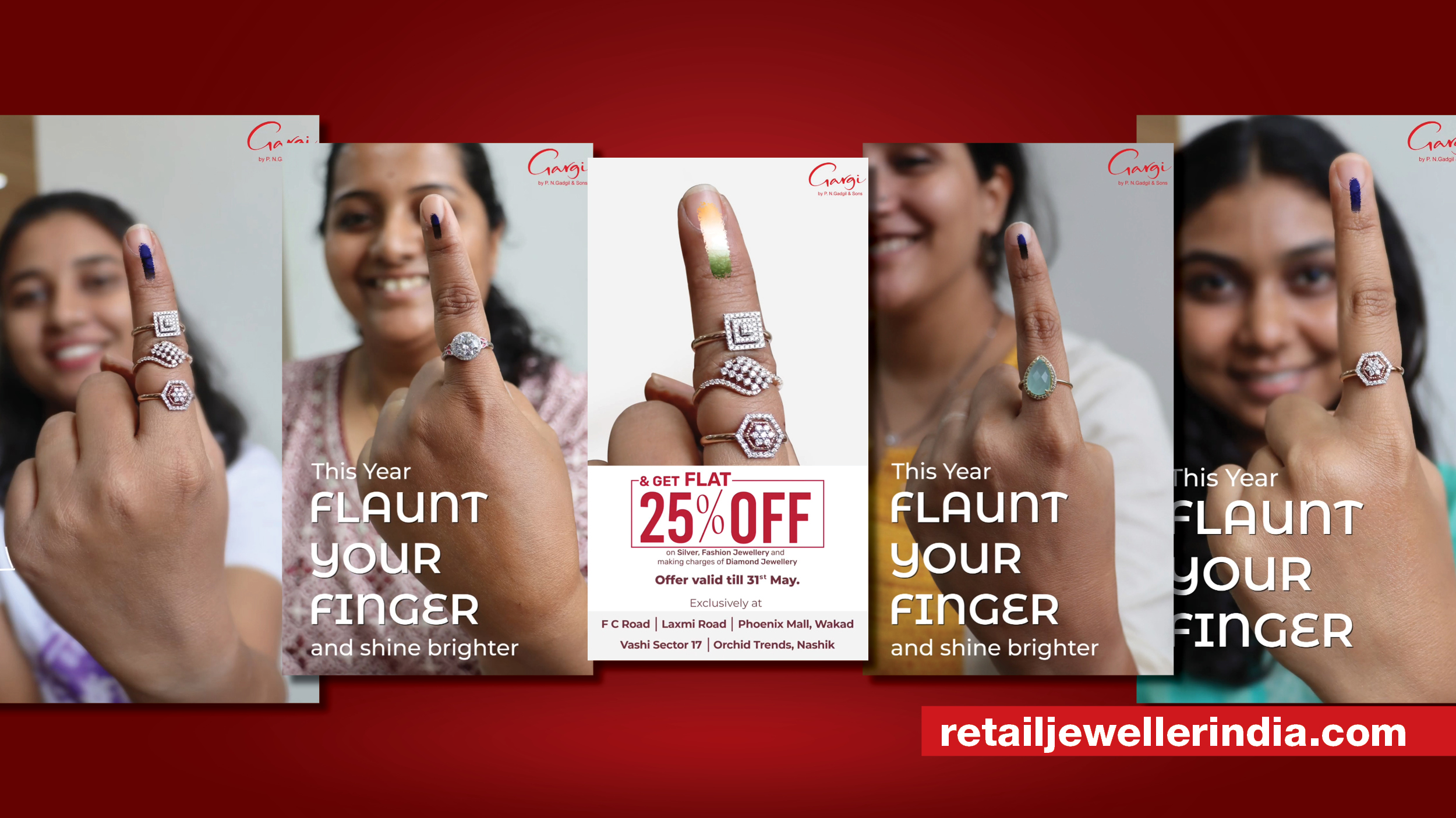 Gargi by PNGS launches 'Flaunt Your Finger’ campaign for elections