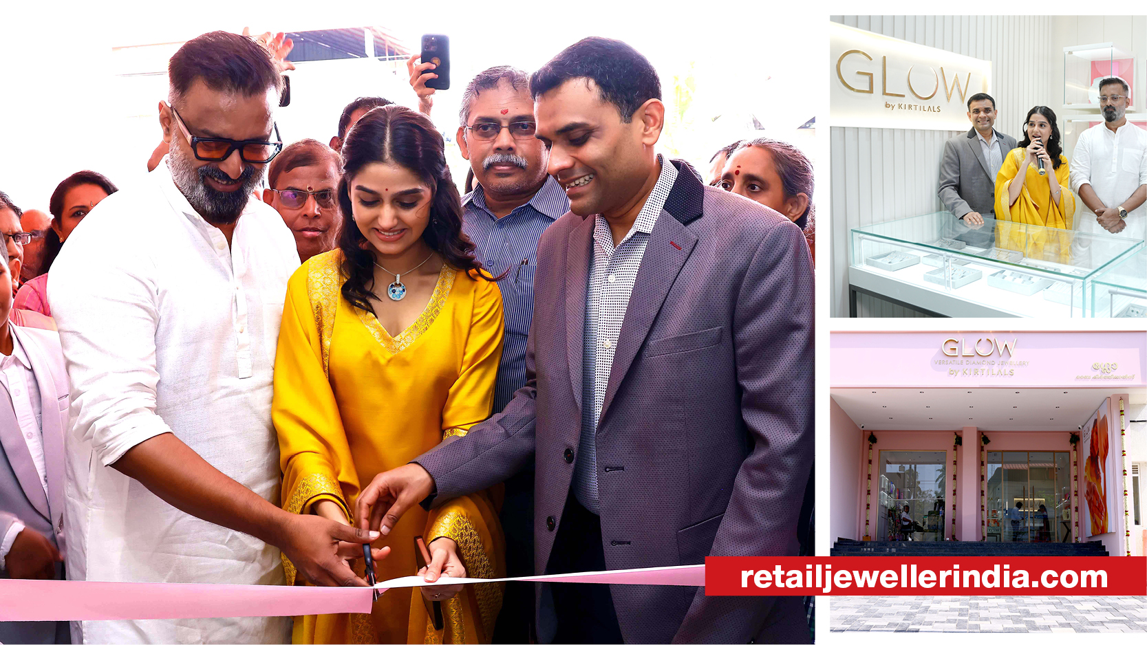 GLOW by Kirtilals launches its second brand showroom in Thrissur