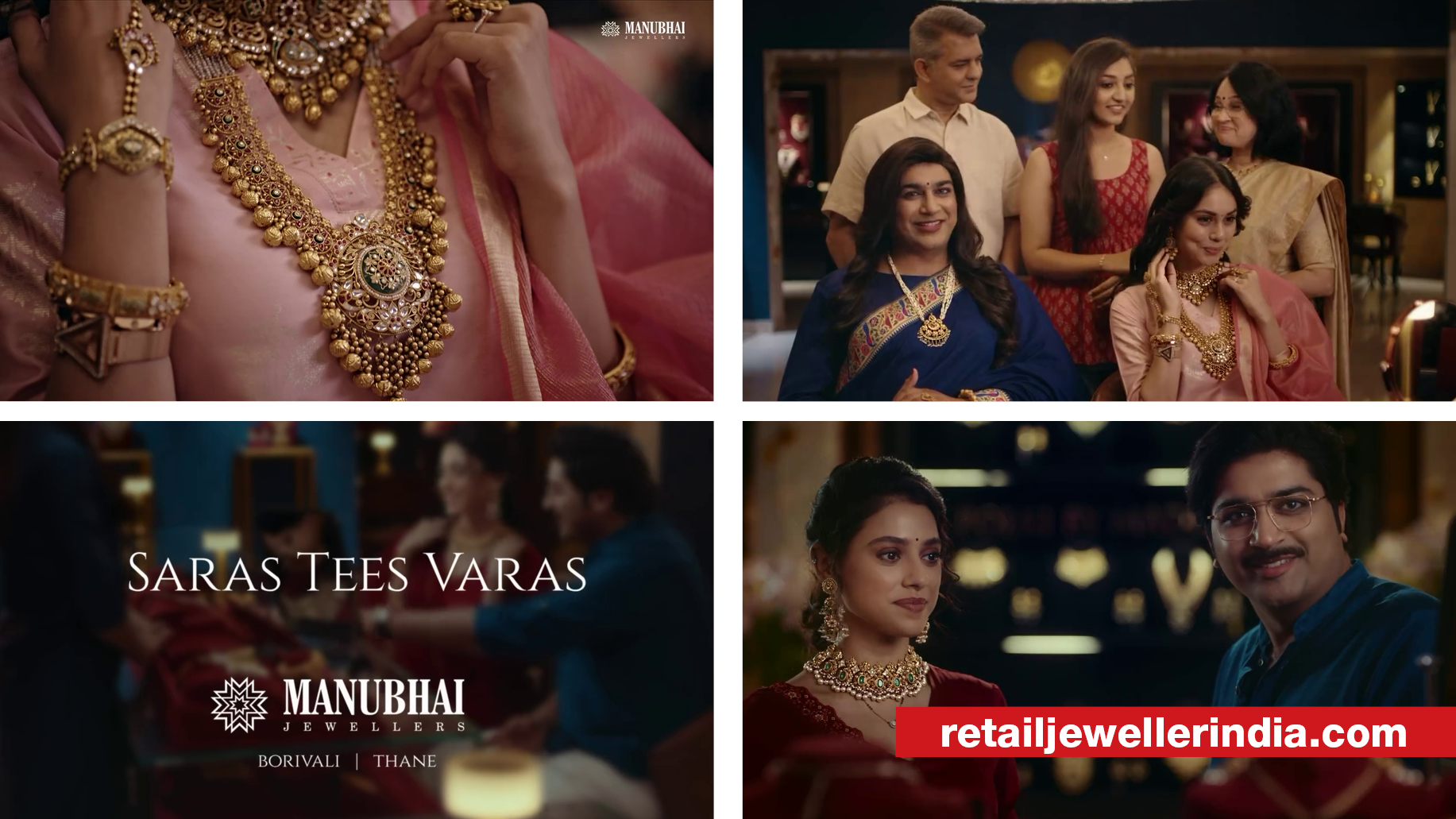 Saras Tees Varas : Manubhai Jewellers’ celebrates 30th anniversary before Akshay Tritiya