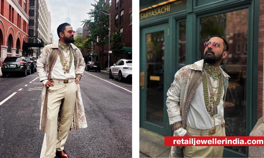 Sabyasachi becomes the first Indian designer to grace Met Gala carpet