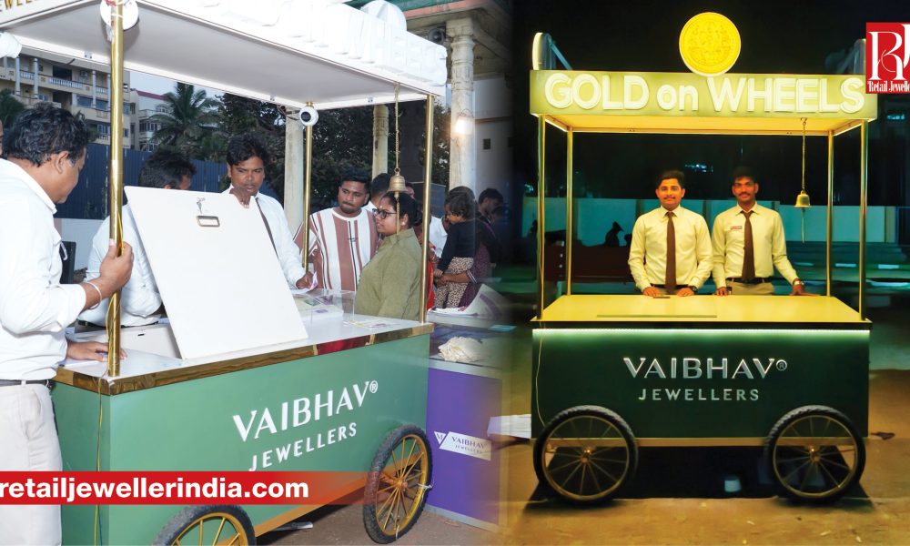 Vaibhav Jewellers has introduced a new retail initiative titled ‘Gold on Wheels’, aimed at making gold buying more accessible to a wider consumer base