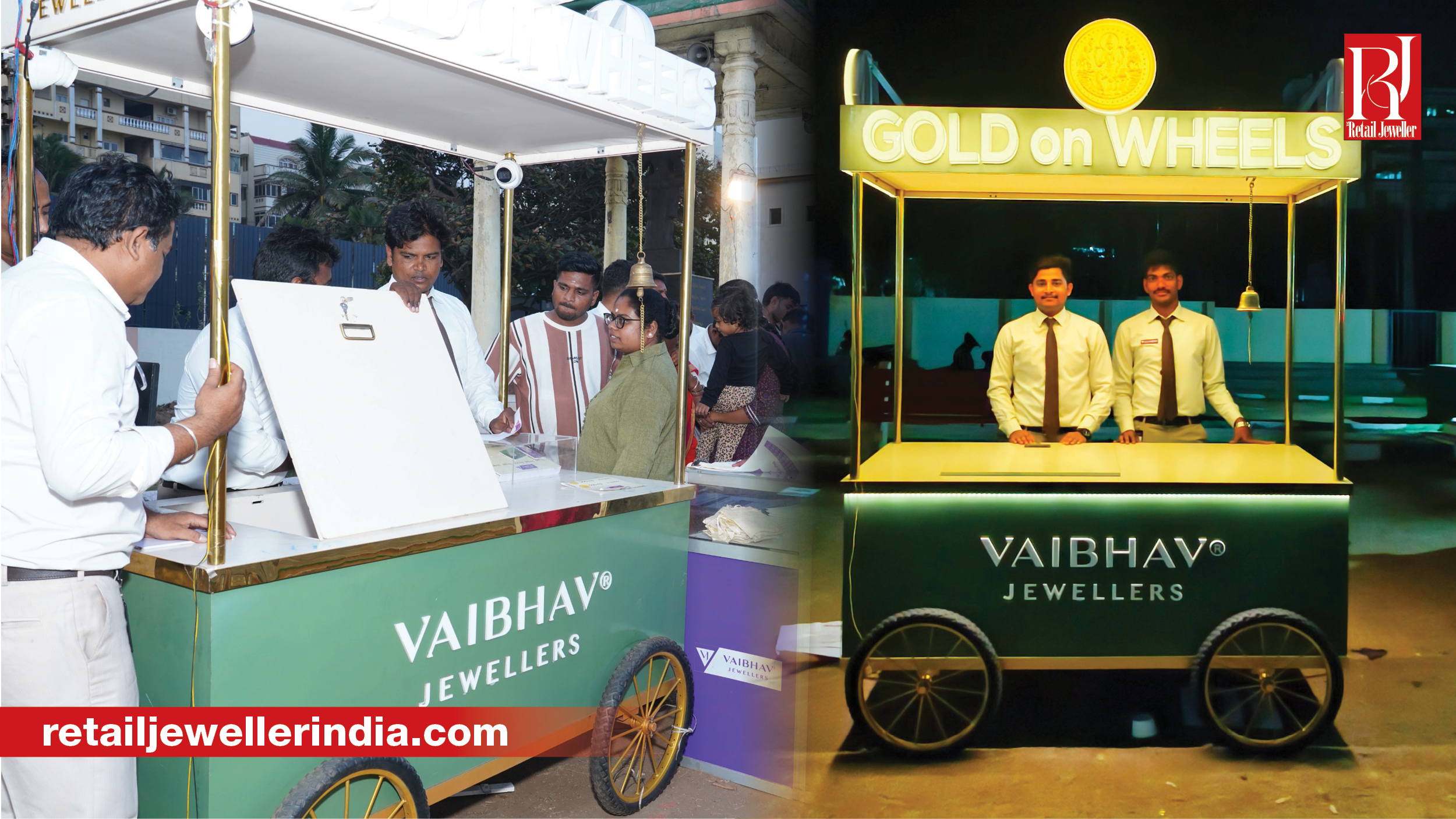 Vaibhav Jewellers has introduced a new retail initiative titled ‘Gold on Wheels’, aimed at making gold buying more accessible to a wider consumer base