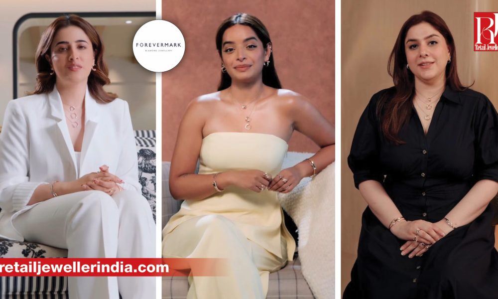 Forevermark has launched a campaign featuring entrepreneur Nupur Sanon, chef Guntas Bhasin and singer Lisa Mishra to introduce its new Avaanti diamond jewellery collection