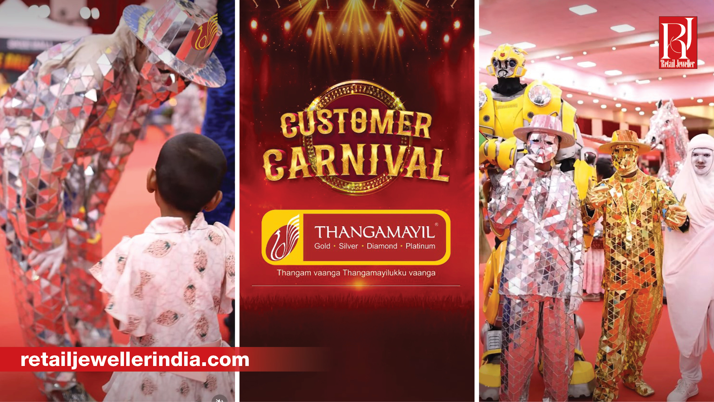 Thangamayil Jewellery Limited recently organized a ‘Customer Carnival’ across Madurai, Coimbatore and Chennai with the aim of building customer relationships and increasing engagement through in-store activities