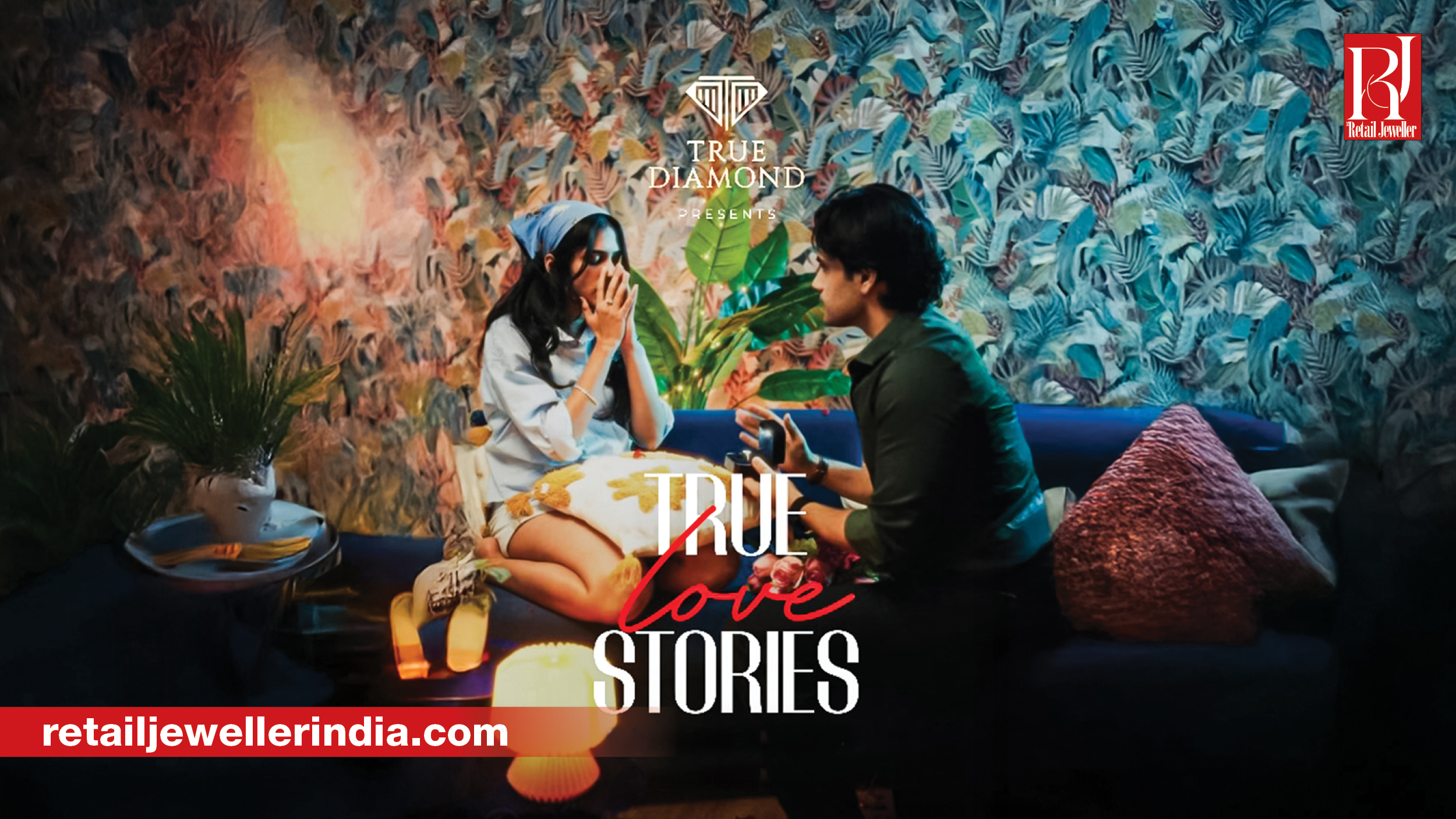 Lab-grown diamond jewellery brand True Diamond has introduced a video-led content initiative titled ‘True Love Stories’, focusing on real-life inspired narratives