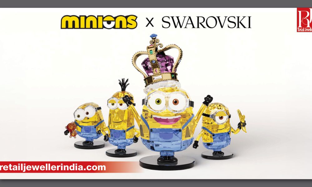 Swarovski has introduced a jewellery and accessories range inspired by the Minions, extending its collaboration with Illumination, owner of the franchise