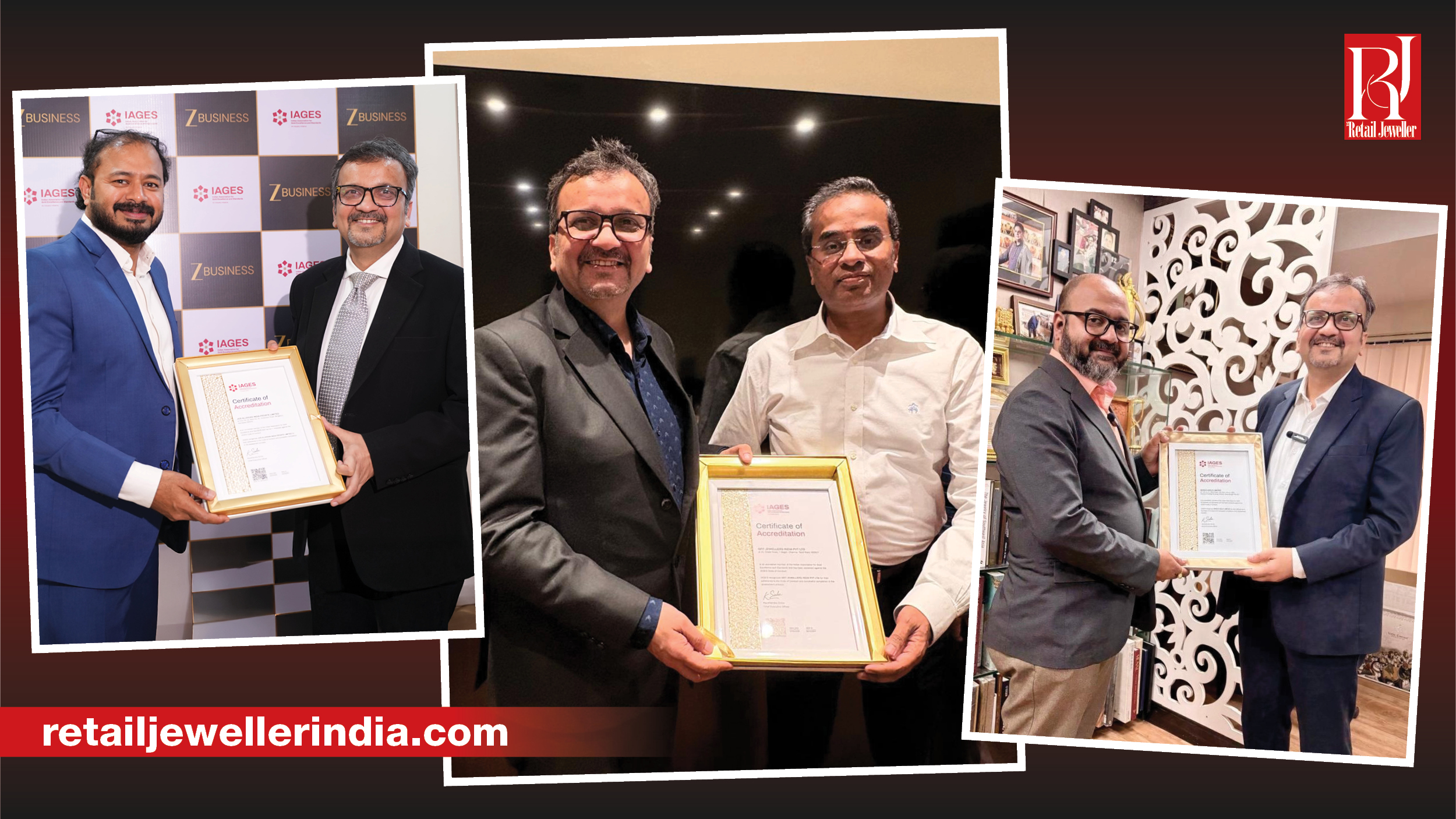 The Indian Association for Gold Excellence and Standards (IAGES), a self-regulatory body, has crossed the milestone of 100 accredited partners