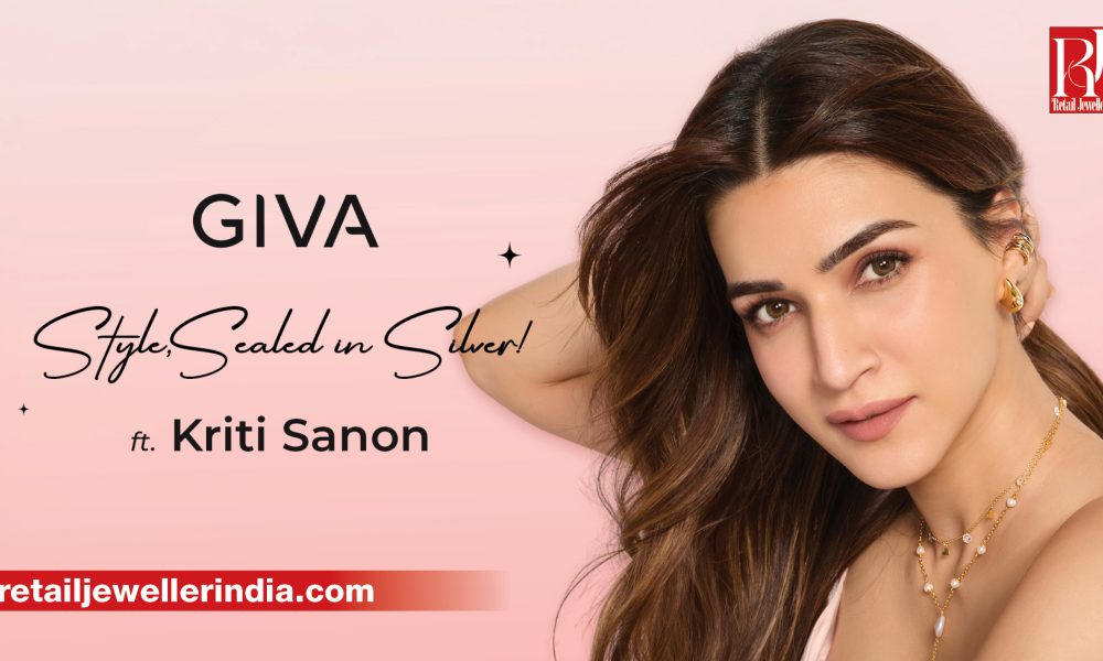 GIVA has announced actor Kriti Sanon as its brand ambassador and the face of a new silver-focused advertising campaign