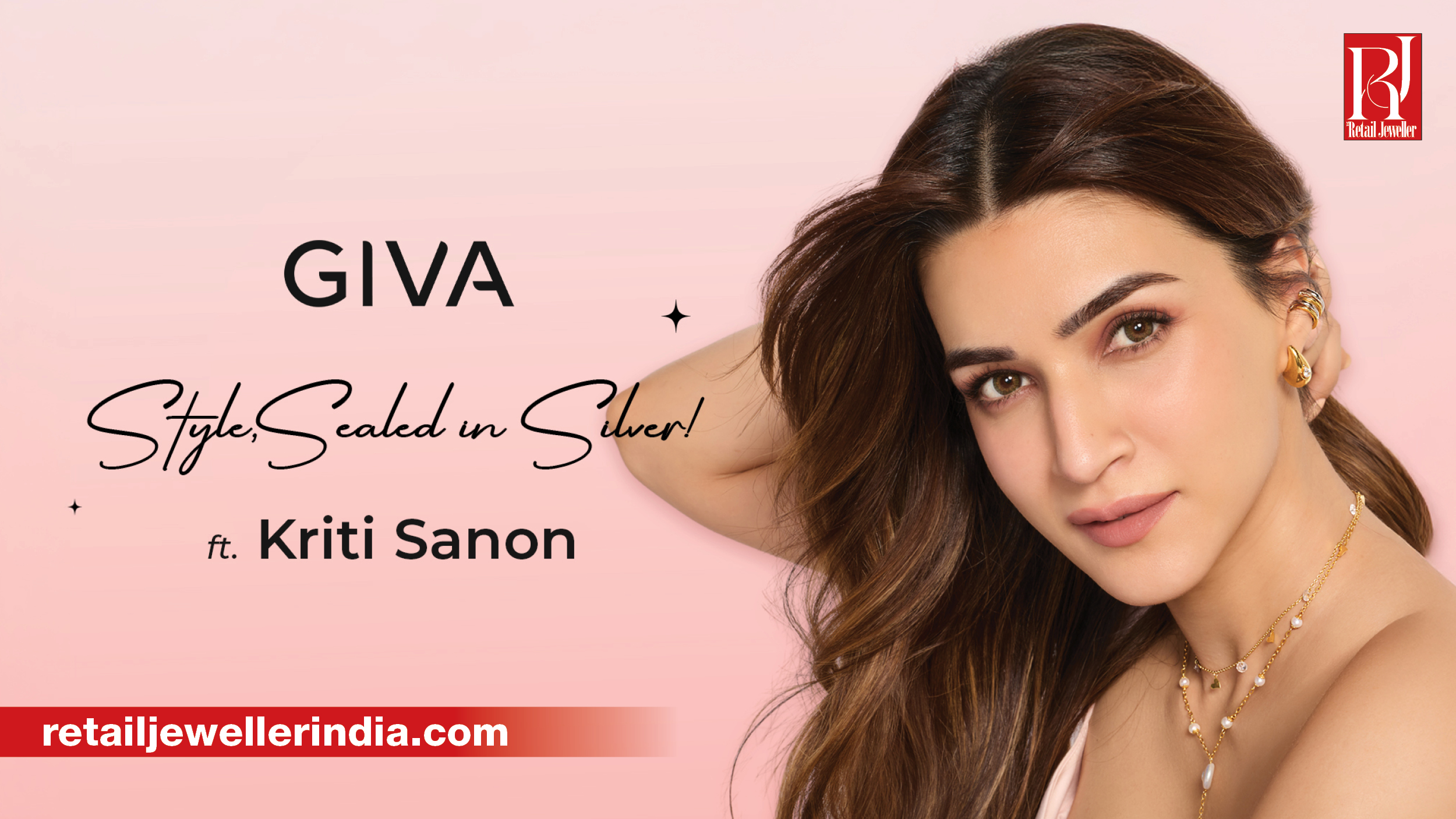 GIVA has announced actor Kriti Sanon as its brand ambassador and the face of a new silver-focused advertising campaign