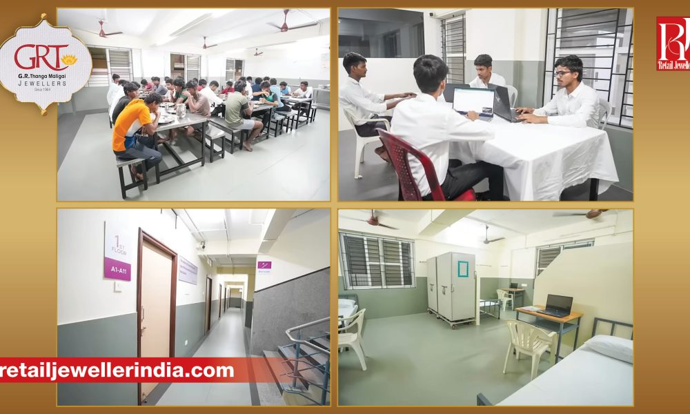 Students at the newly launched GRT Mahalakshmi Boys Hostel in Porur, Chennai
