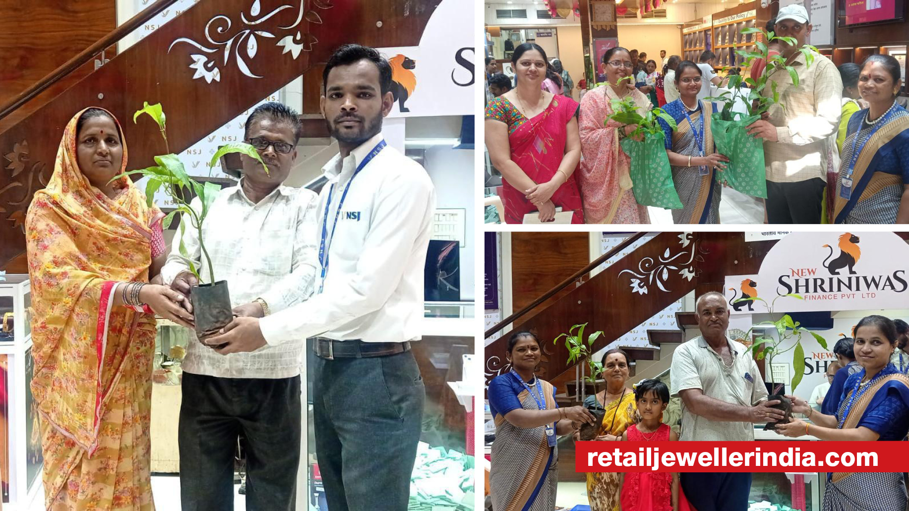 New Shriniwas Jewellers initiates green drive for its rural customers, aims to plant 3000 trees by July 2024 