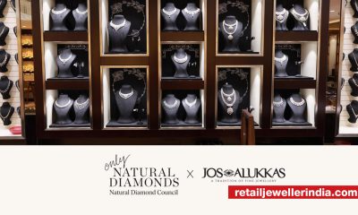 Jos Alukkas ties up with Natural Diamond Council to educate customers about diamonds