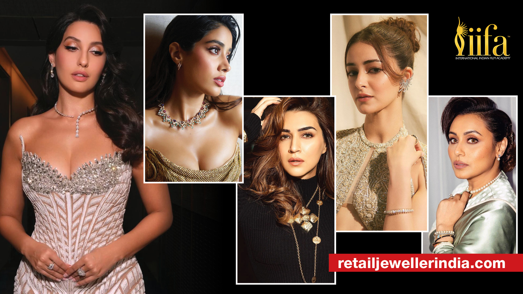 Bollywood stars bring iconic jewellery to the IIFA Awards 2024