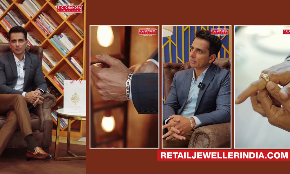 P. C. Chandra Jewellers enters men’s jewellery category, launches campaign with Sonu Sood as endorser 