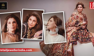 Dimple Kapadia wears Abu Jani Sandeep Khosla’s Iconic Jewels high jewellery collection.