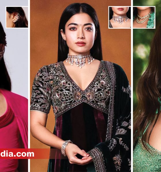 Celebrity jewellery looks featuring emerald, polki and statement jewellery by leading Indian brands.