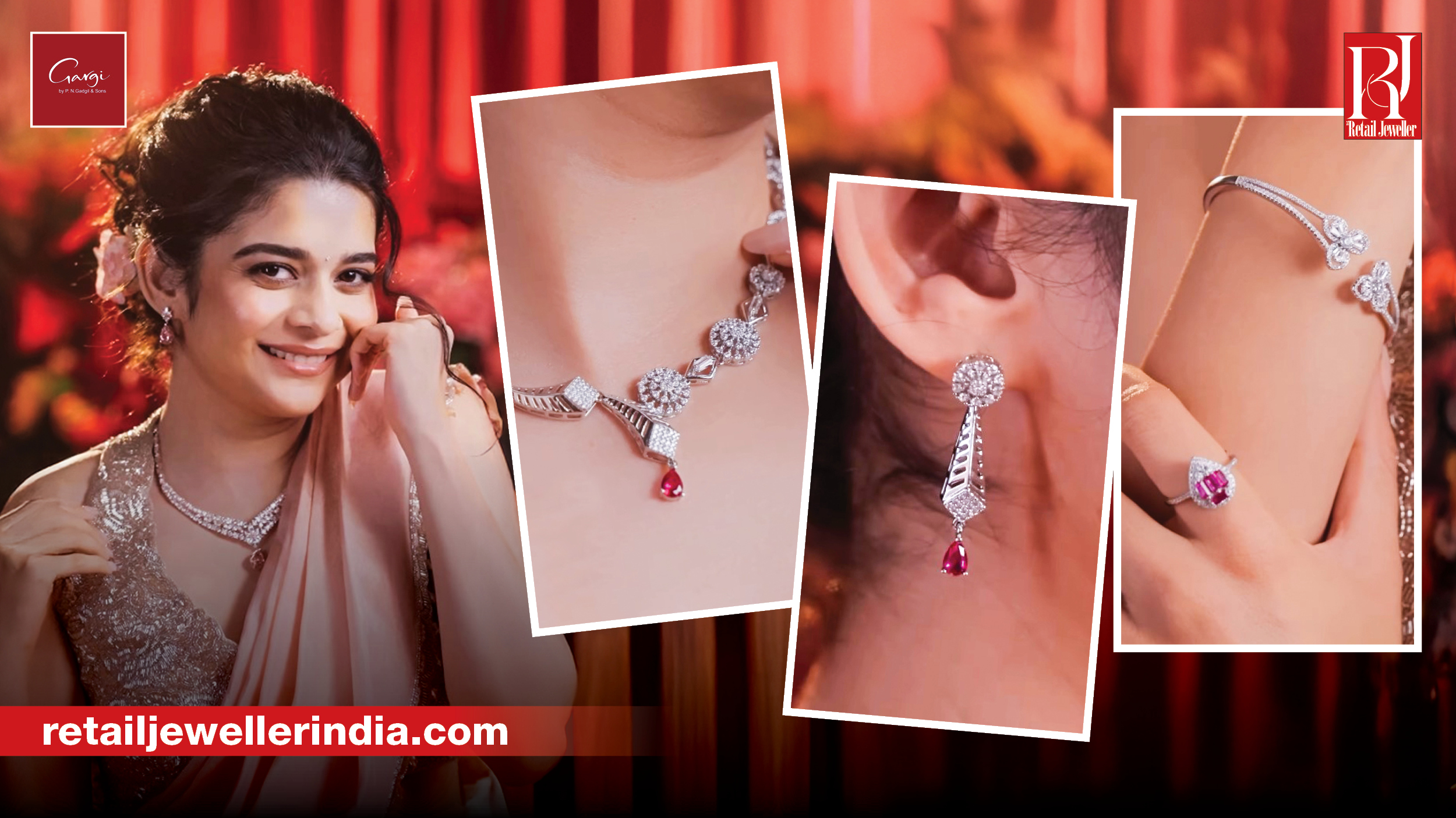Gargi by PNGS launches its festive campaign with Mithila Palkar, highlighting 925 sterling silver for celebrations and gifting.