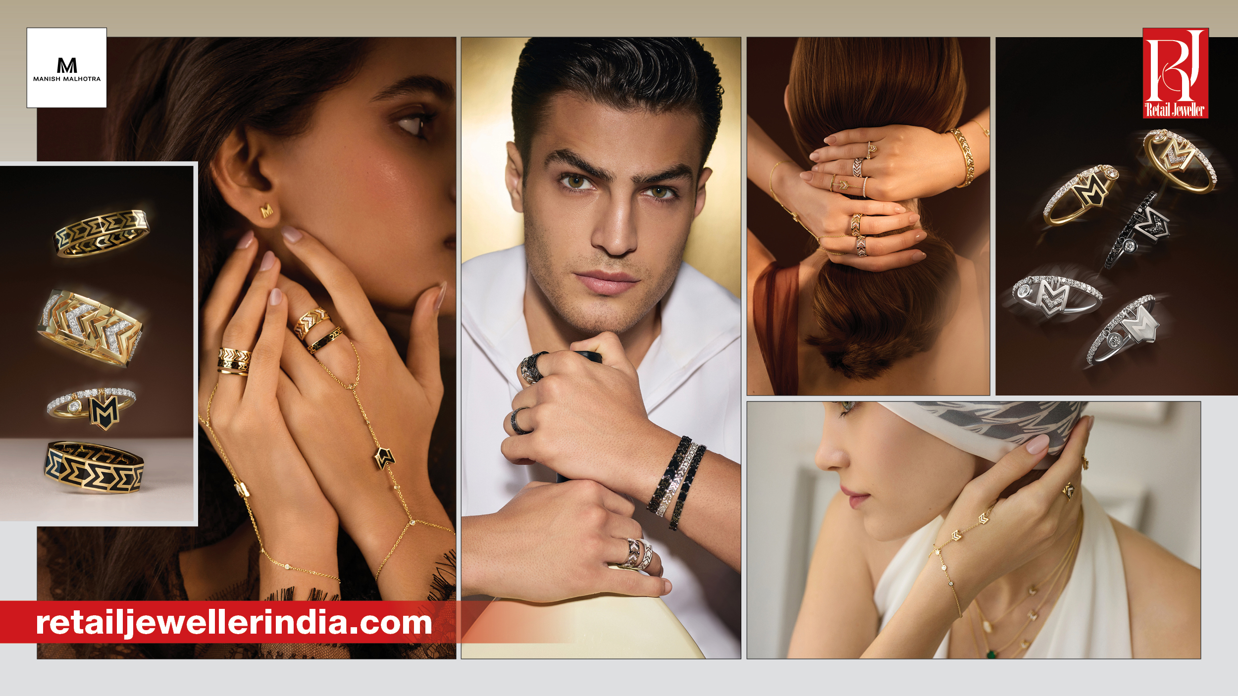 Manish Malhotra Fine Jewellery launches the M Collection featuring everyday designs in gold, diamonds and gemstones