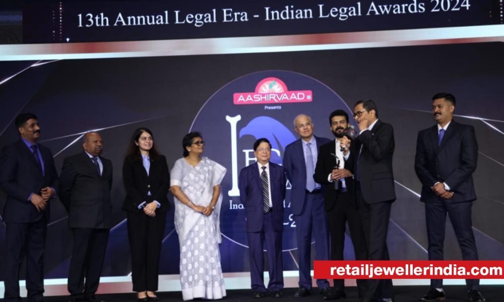 Malabar Gold and Diamonds receives Prestigious Legal Era - Indian Legal Award