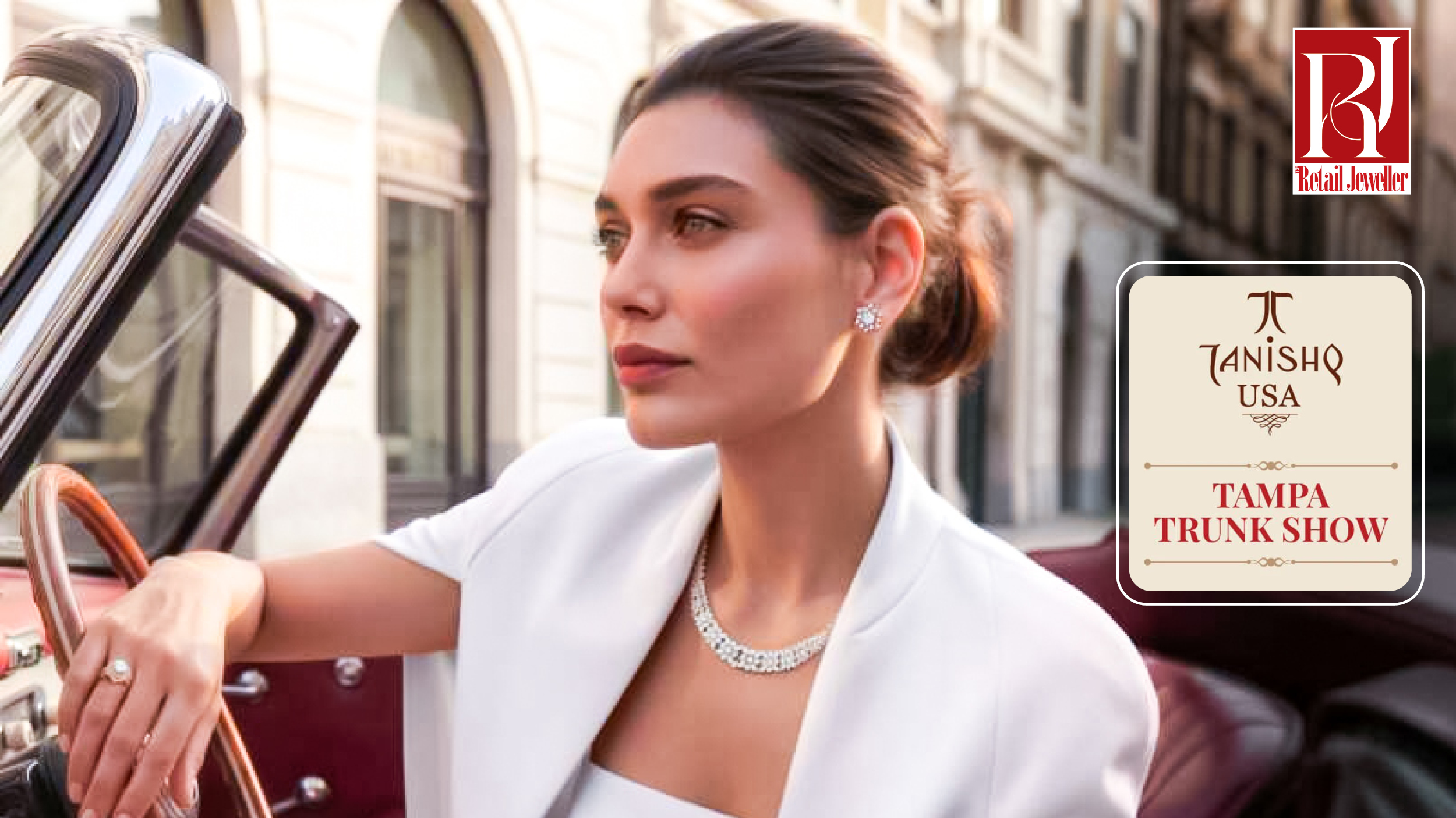 Tanishq expands US retail reach with a three-day trunk show in Tampa, Florida, beyond its permanent showroom network.