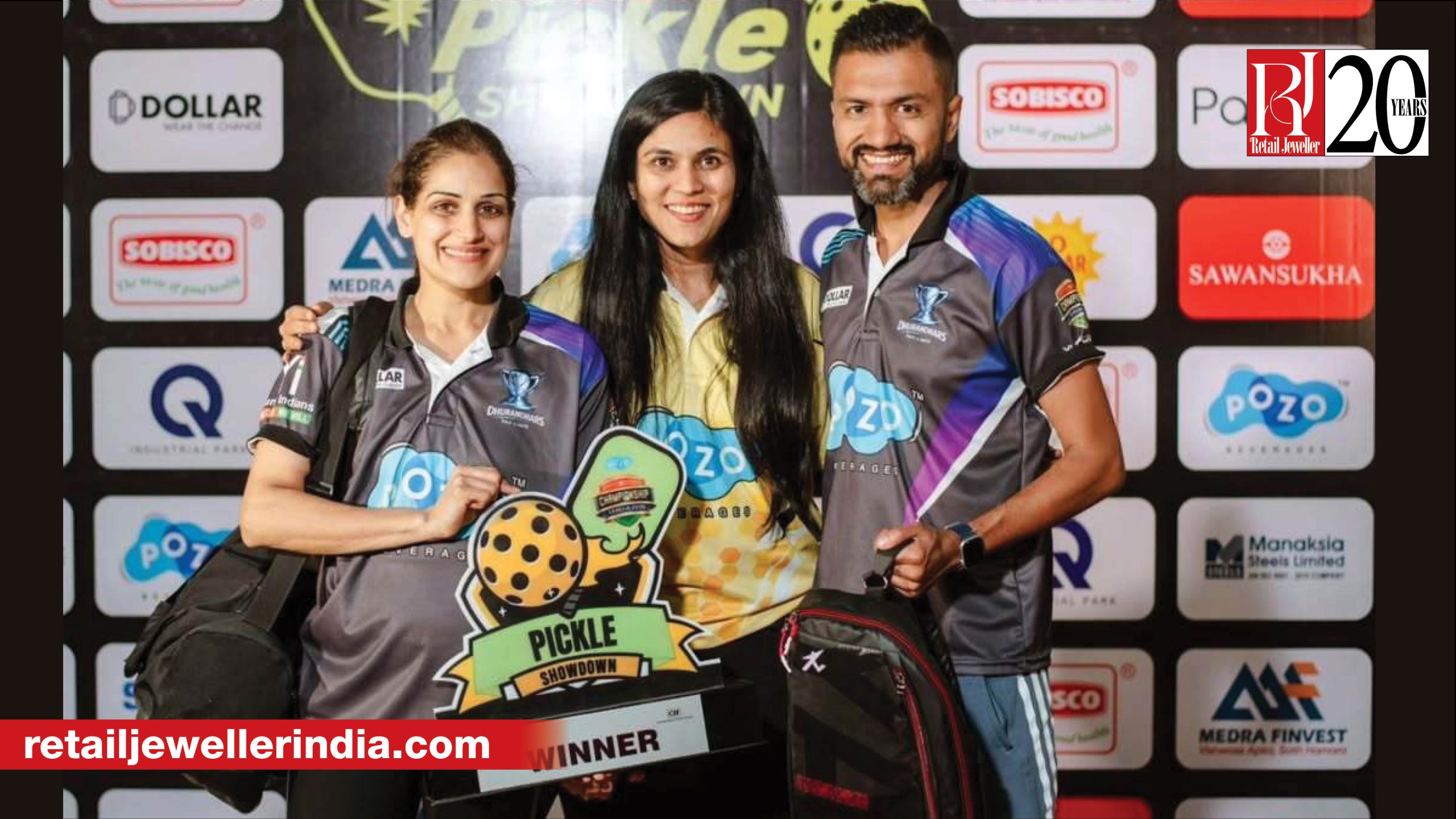 Sawansukha Jewellers partners with pickleball championship league to reach target audience