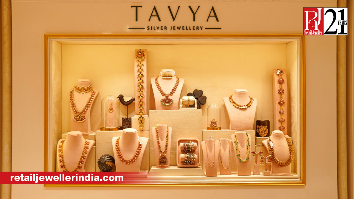 Krishna Jewellers Pearls & Gems has launched a silver jewellery brand, Tavya Silver Jewellery