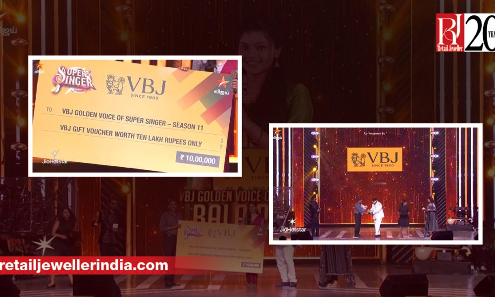 Vummidi Bangaru Jewellers (VBJ) recently associated with Super Singer 11